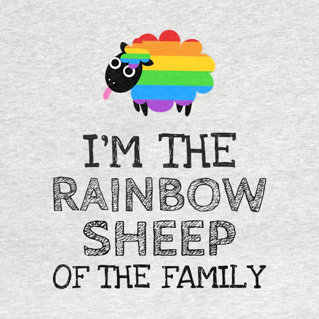 Im the Rainbow Sheep of the Family by Evlar